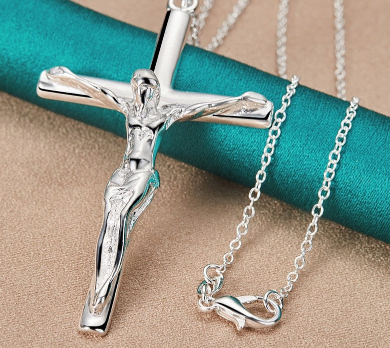 Traditional Crucifix Cross Necklace