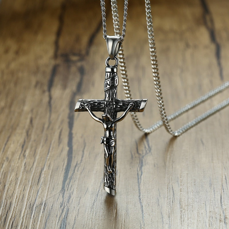 Traditional cross necklace