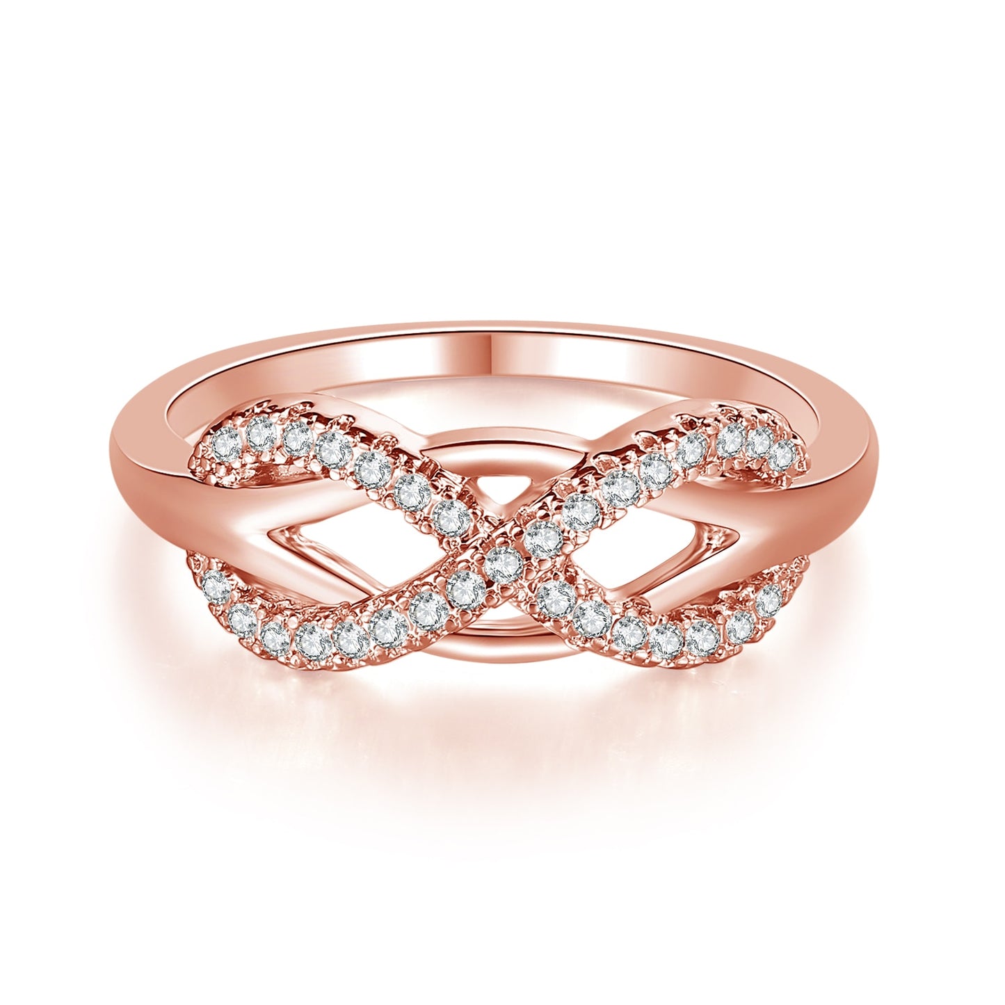 Wrapped Infinity Love Rings (multiple styles)